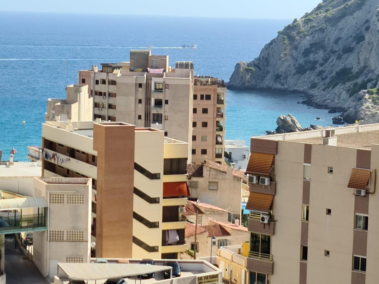 Exterior view of Flat for sale in Benidorm  with Air Conditioner, Heating and Private garden