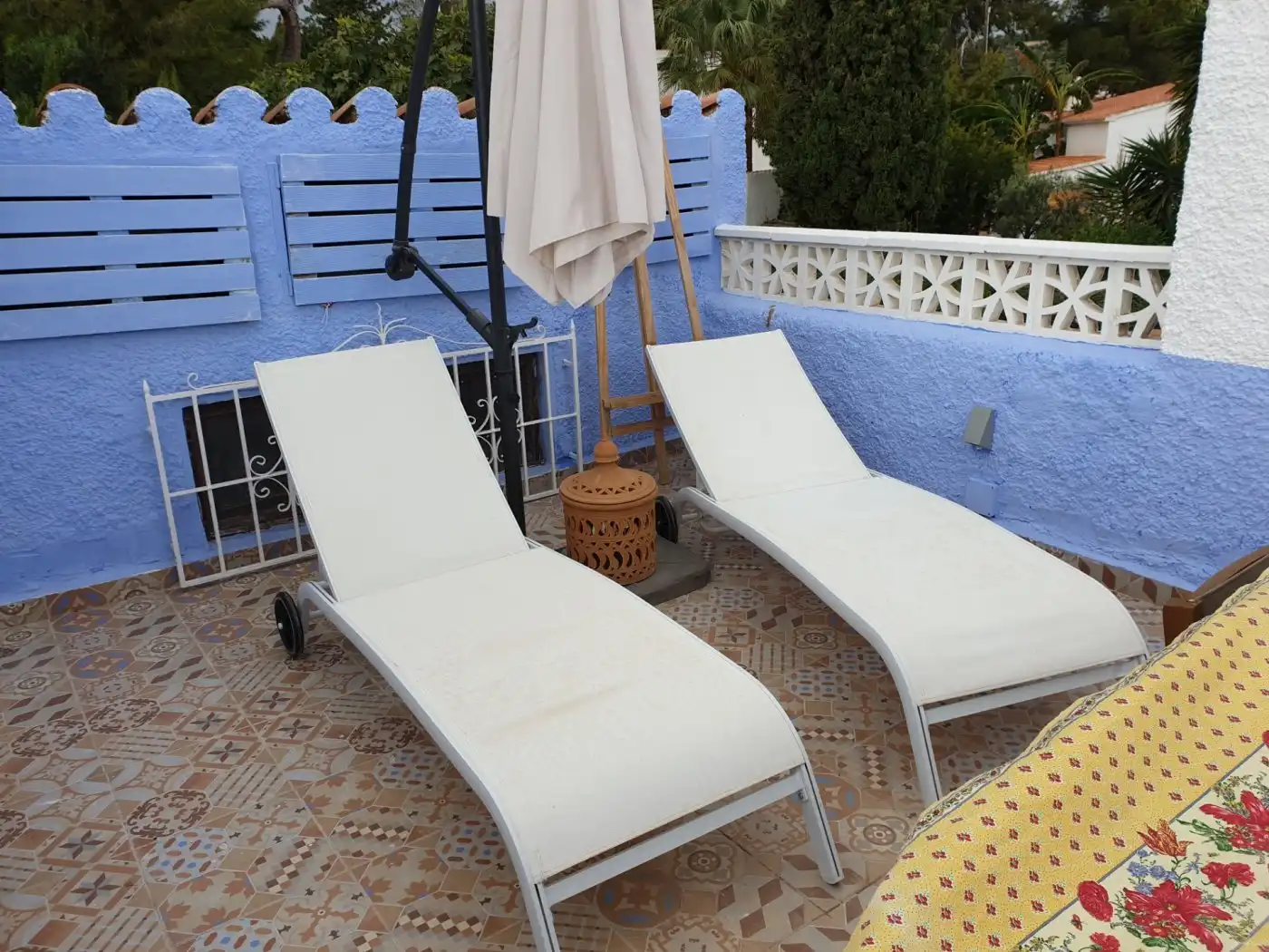 Terrace of Houses for sale in Calpe / Calp  with Air Conditioner, Heating and Private garden