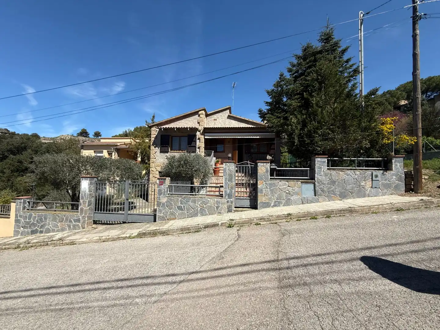Vista exterior de Casa o chalet en venta en Talamanca con Calefacción, Jardín privado y Terraza