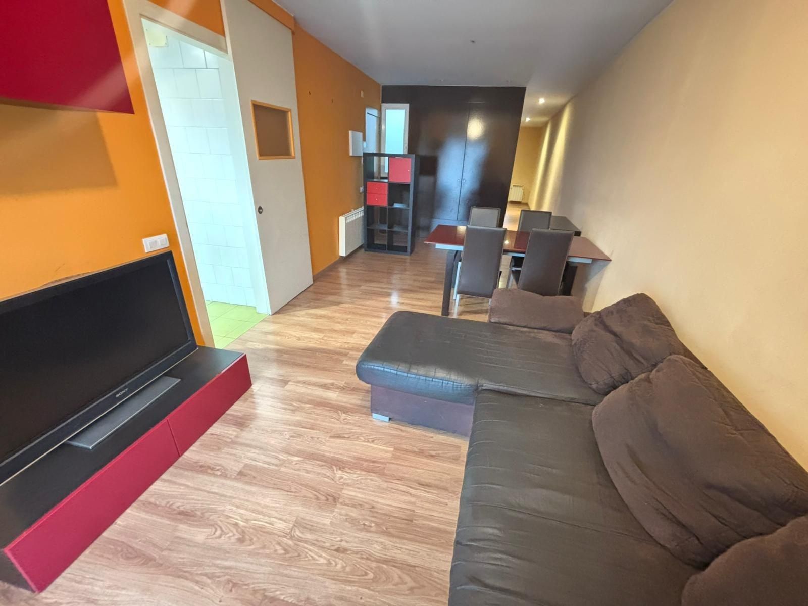 Wohnzimmer von Wohnung zum Verkauf in Granollers mit Klimaanlage und Balkon