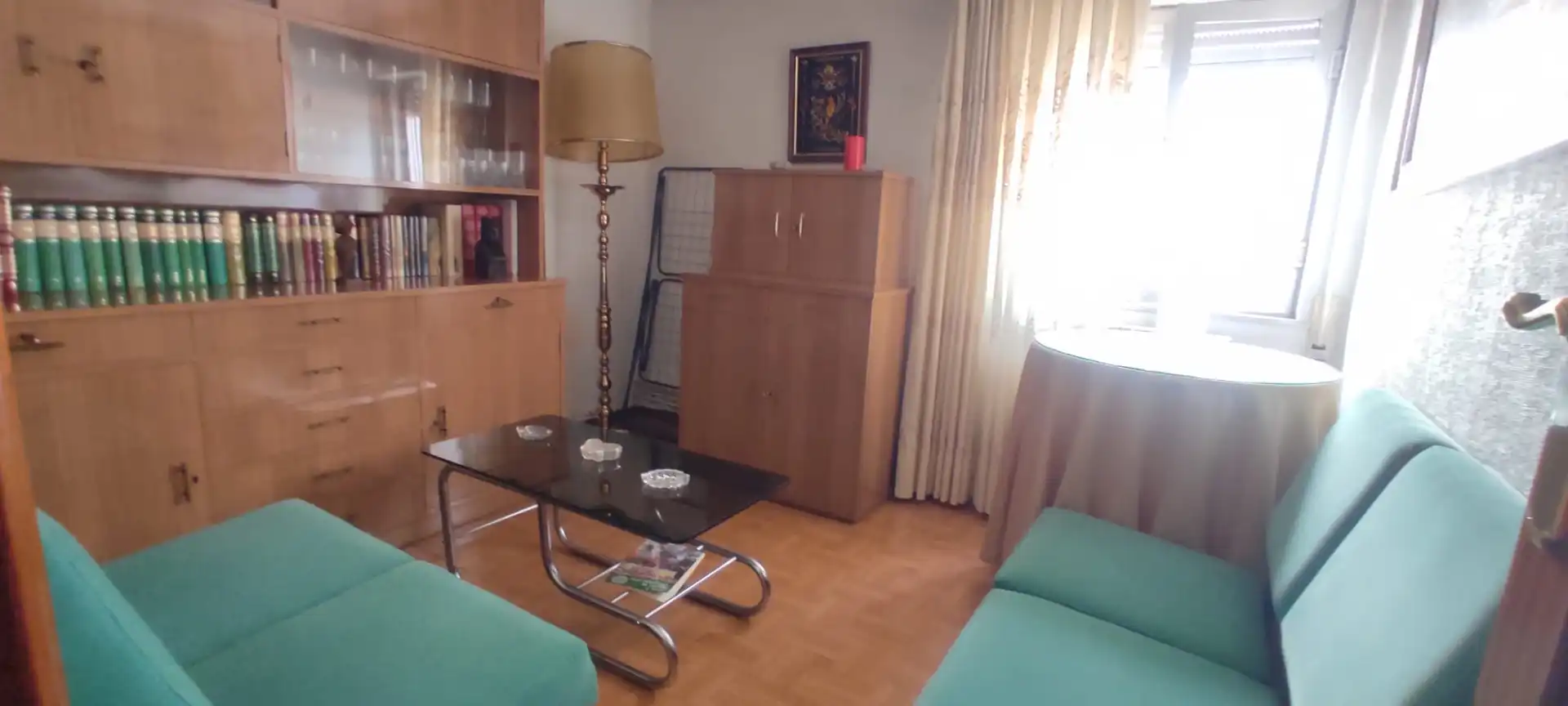 Living room of Flat for sale in Salamanca  with Heating, Furnished and Washing machine