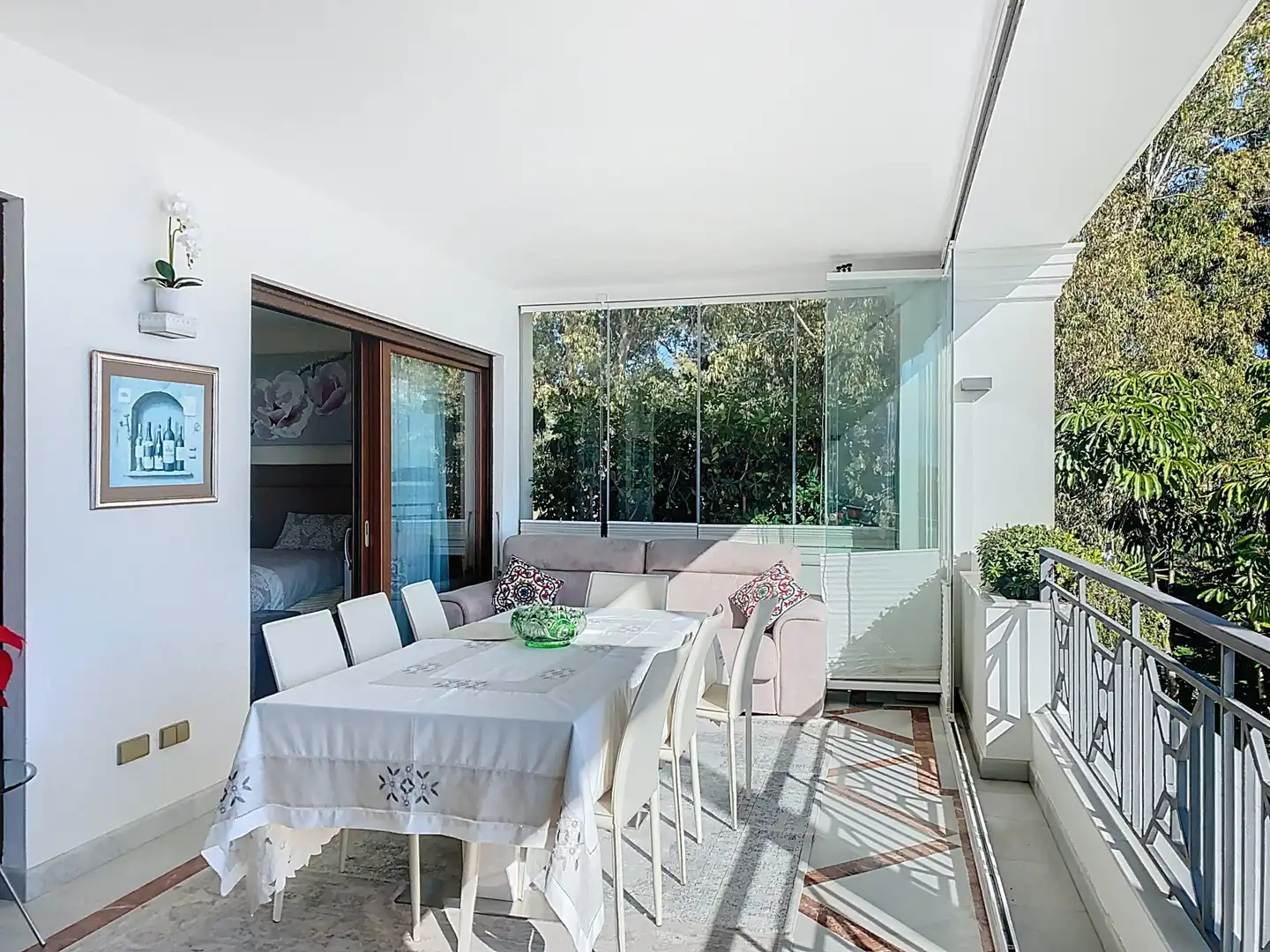 Terrassa de Apartament en venda en Estepona amb Aire condicionat, Terrassa i Piscina