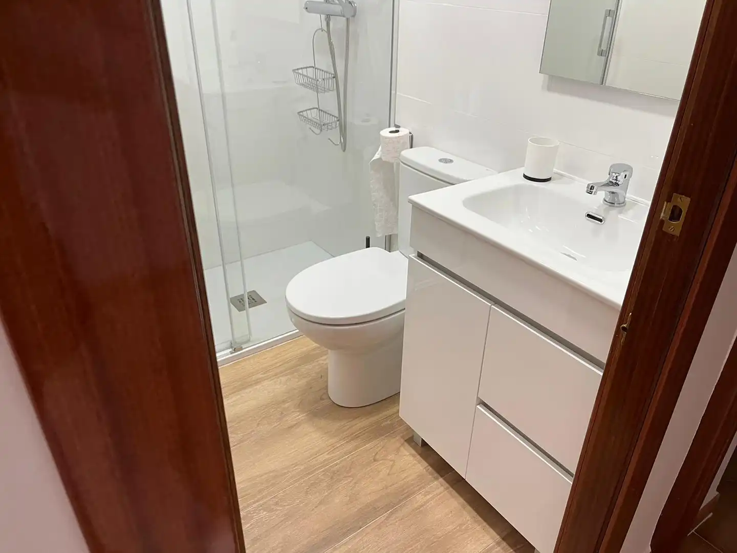 Badezimmer von Wohnung zur Miete in Puertollano mit Klimaanlage, Heizung und Möbliert