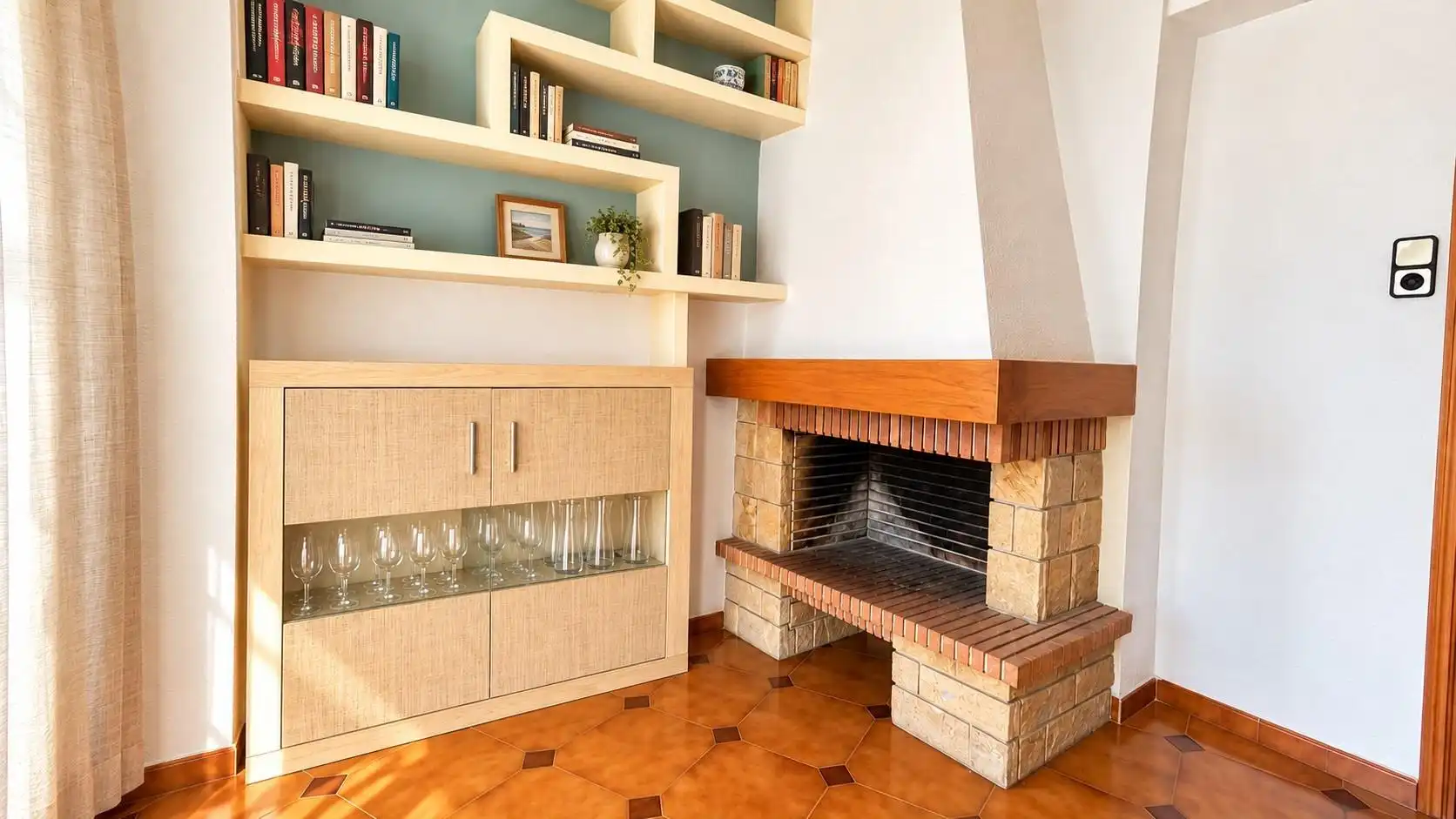 Wohnzimmer von Wohnungen zum Verkauf in Calera de León, Badajoz