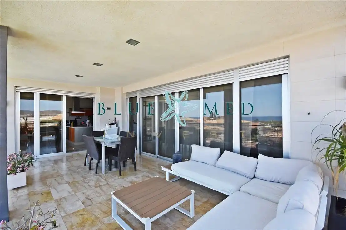 Terraza de Casa o chalet en venta en Mazarrón con Aire acondicionado, Calefacción y Jardín privado