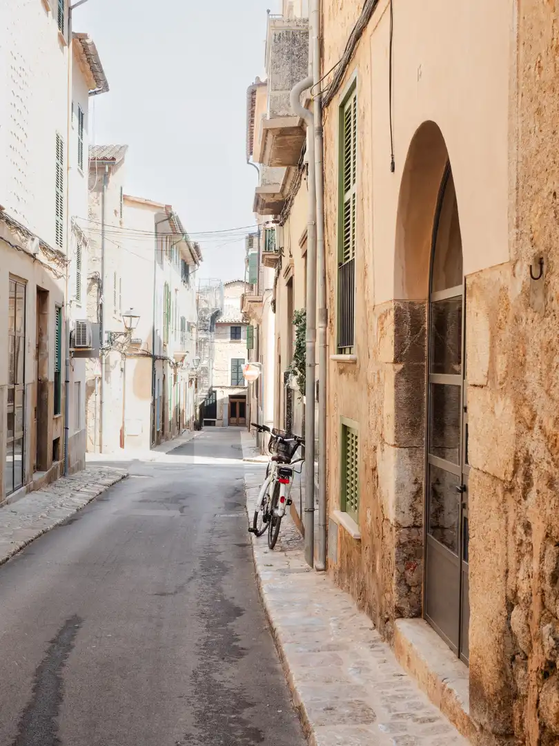 Vista exterior de Casa adosada en venta en Sóller con Jardín privado y Terraza
