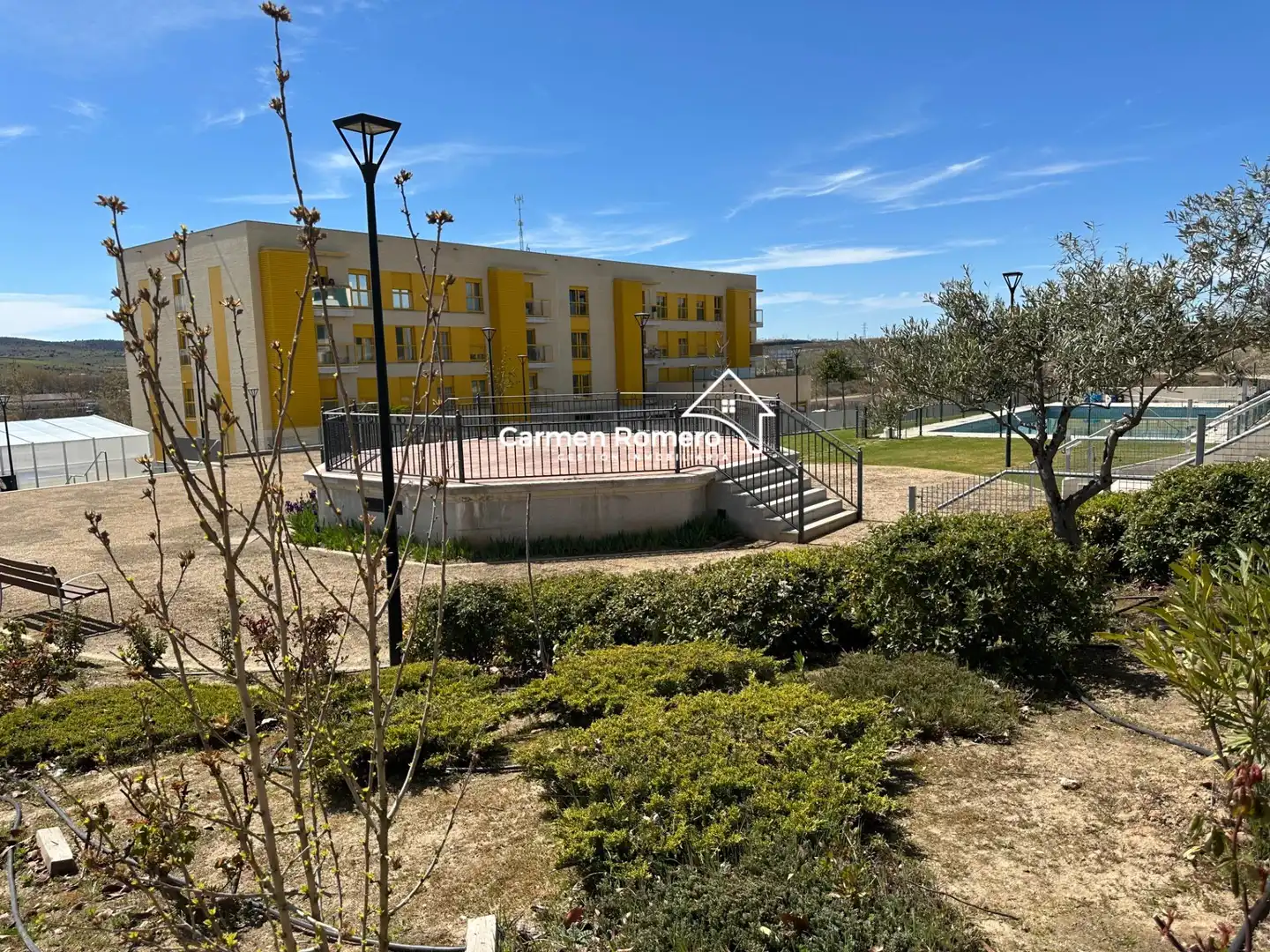 Vista exterior de Pis en venda en Salamanca amb Calefacció, Jardí privat i Traster