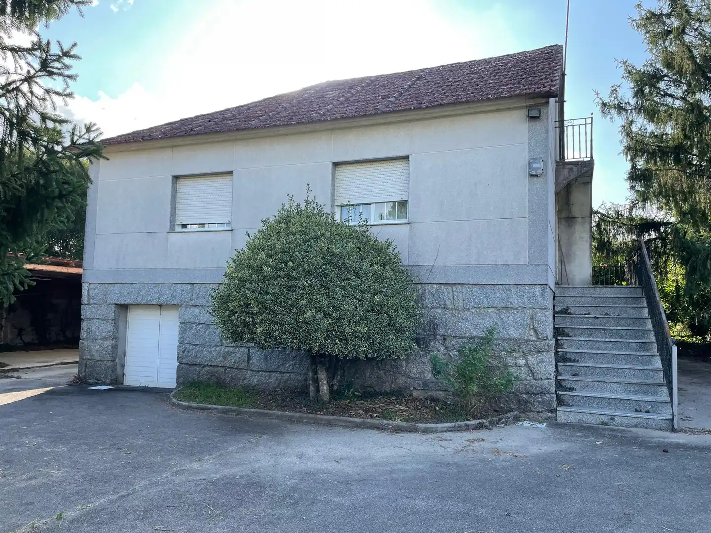 Vista exterior de Casa o chalet en venta en Portas con Calefacción, Terraza y Amueblado