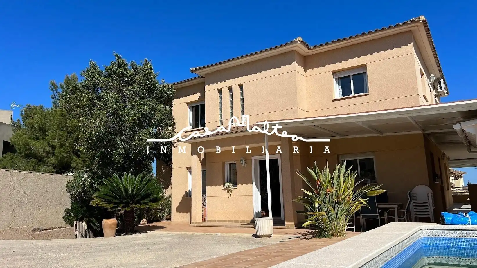 Exterior view of Houses for sale in L'Alfàs del Pi  with Private garden, Terrace and Swimming Pool
