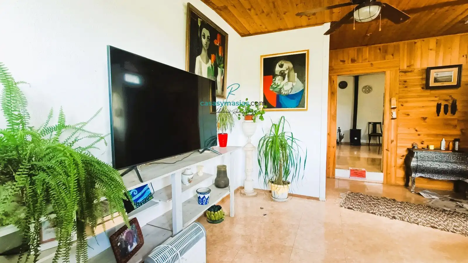 Sala d'estar de Finca rústica en venda en Castellet i la Gornal amb Calefacció, Jardí privat i Alarma