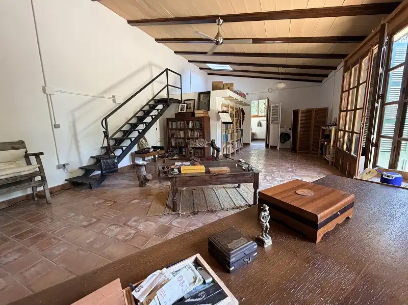 Sala d'estar de Casa o xalet en venda en Llucmajor amb Jardí privat, Terrassa i Traster