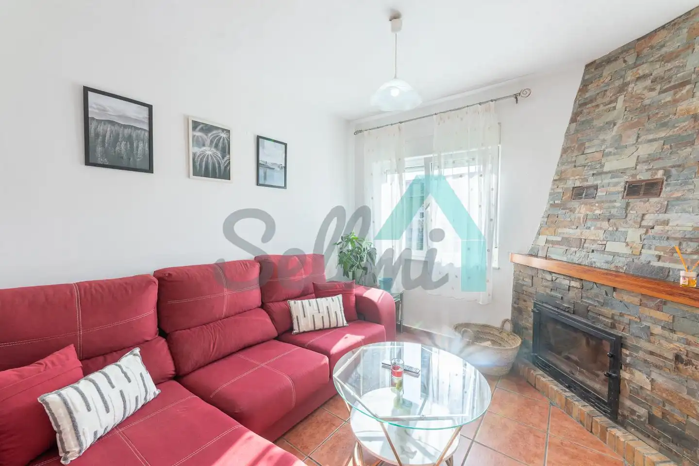 Sala de estar de Casa o chalet de alquiler en Valdés - Luarca con Jardín privado, Terraza y Amueblado