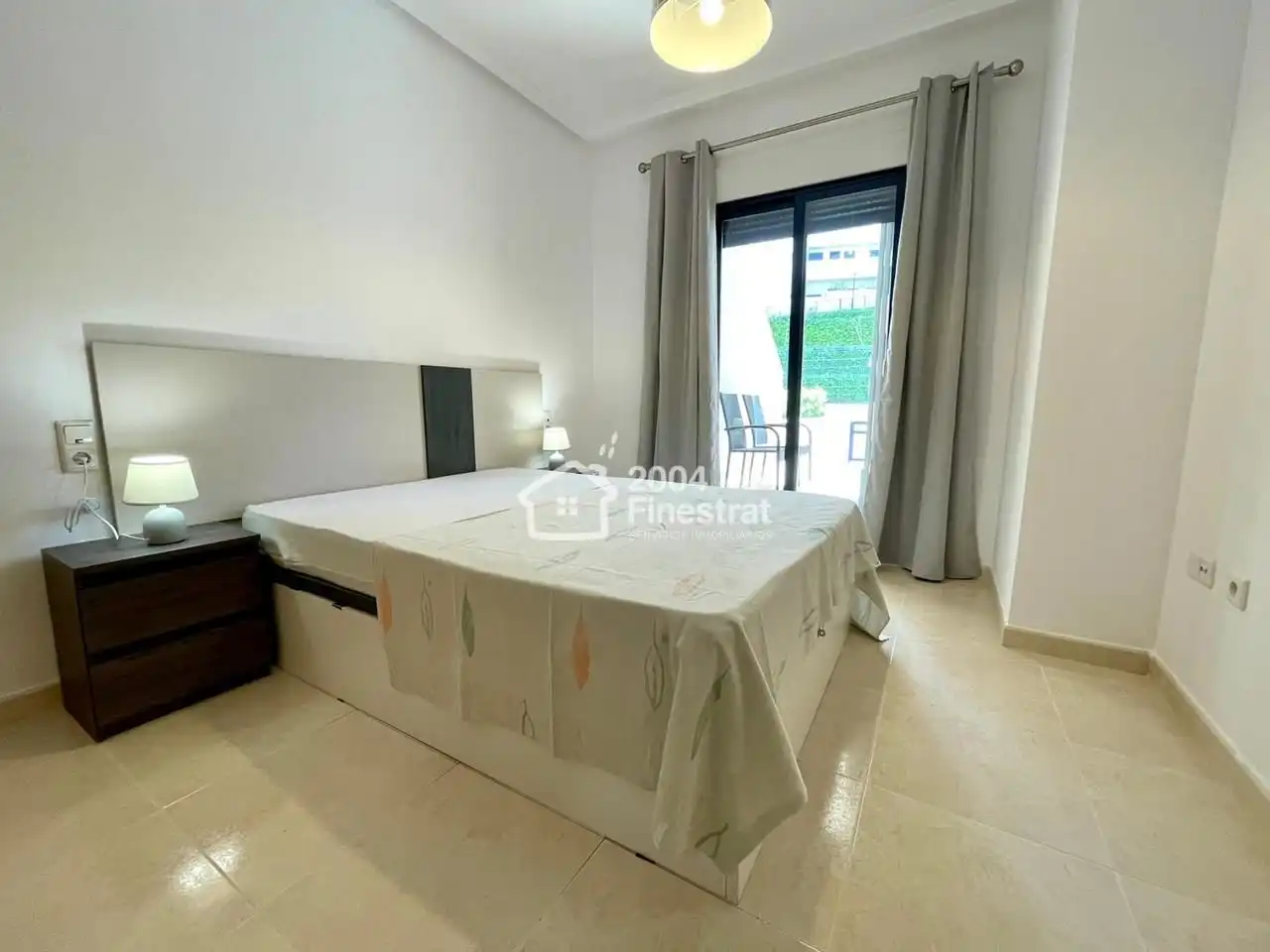 Schlafzimmer von Wohnungen zur Miete in Villajoyosa / La Vila Joiosa mit Klimaanlage, Terrasse und Möbliert