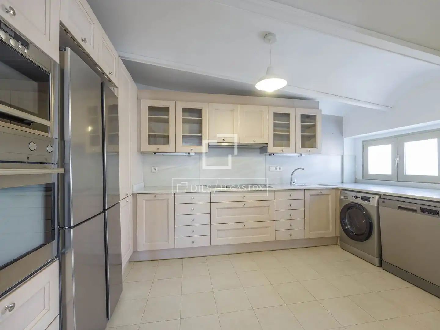 Cocina de Piso de alquiler en Valencia con Aire acondicionado, Calefacción y Parquet