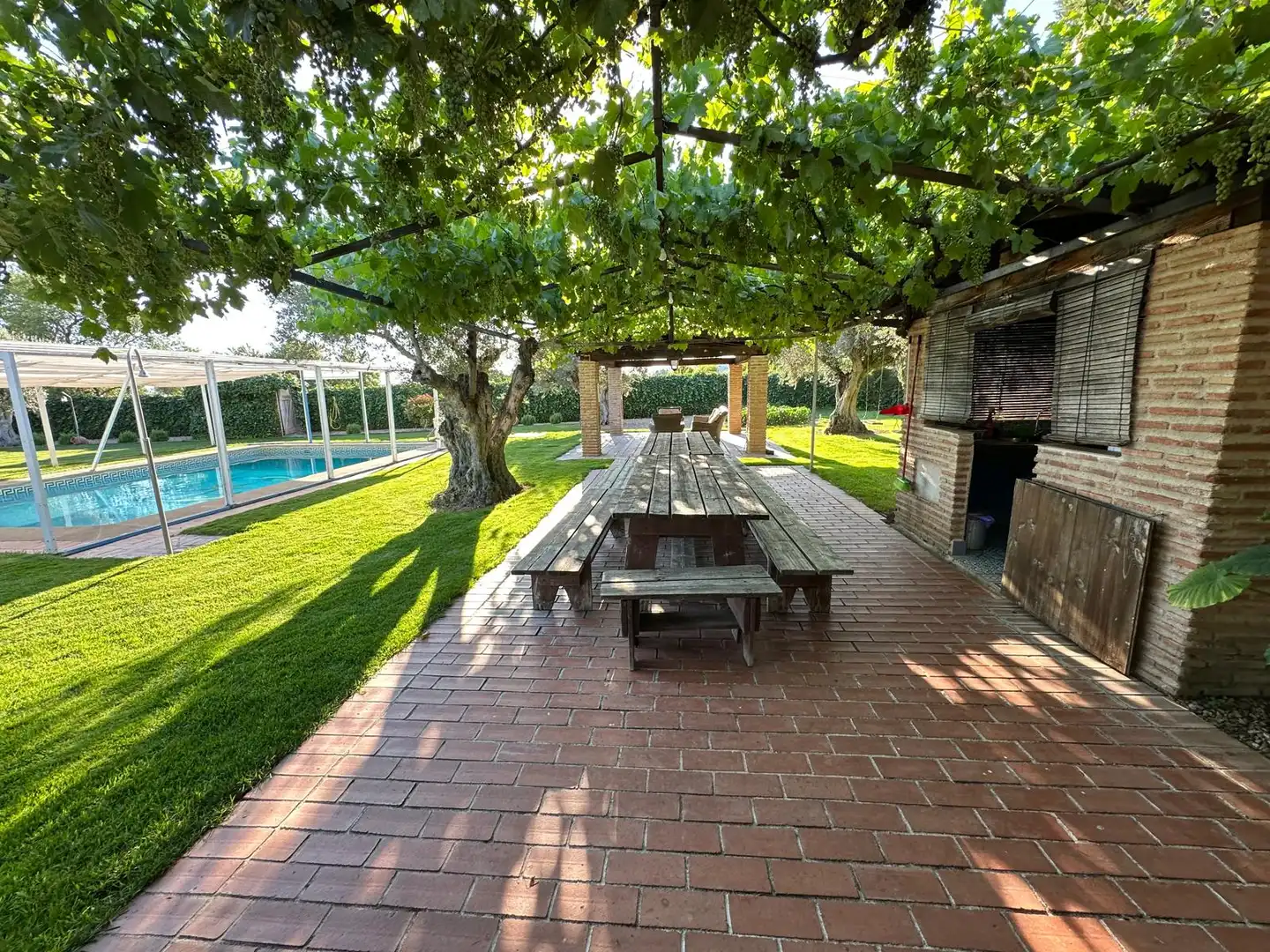 Terraza de Casa o chalet en venta en Montearagón con Aire acondicionado, Calefacción y Jardín privado