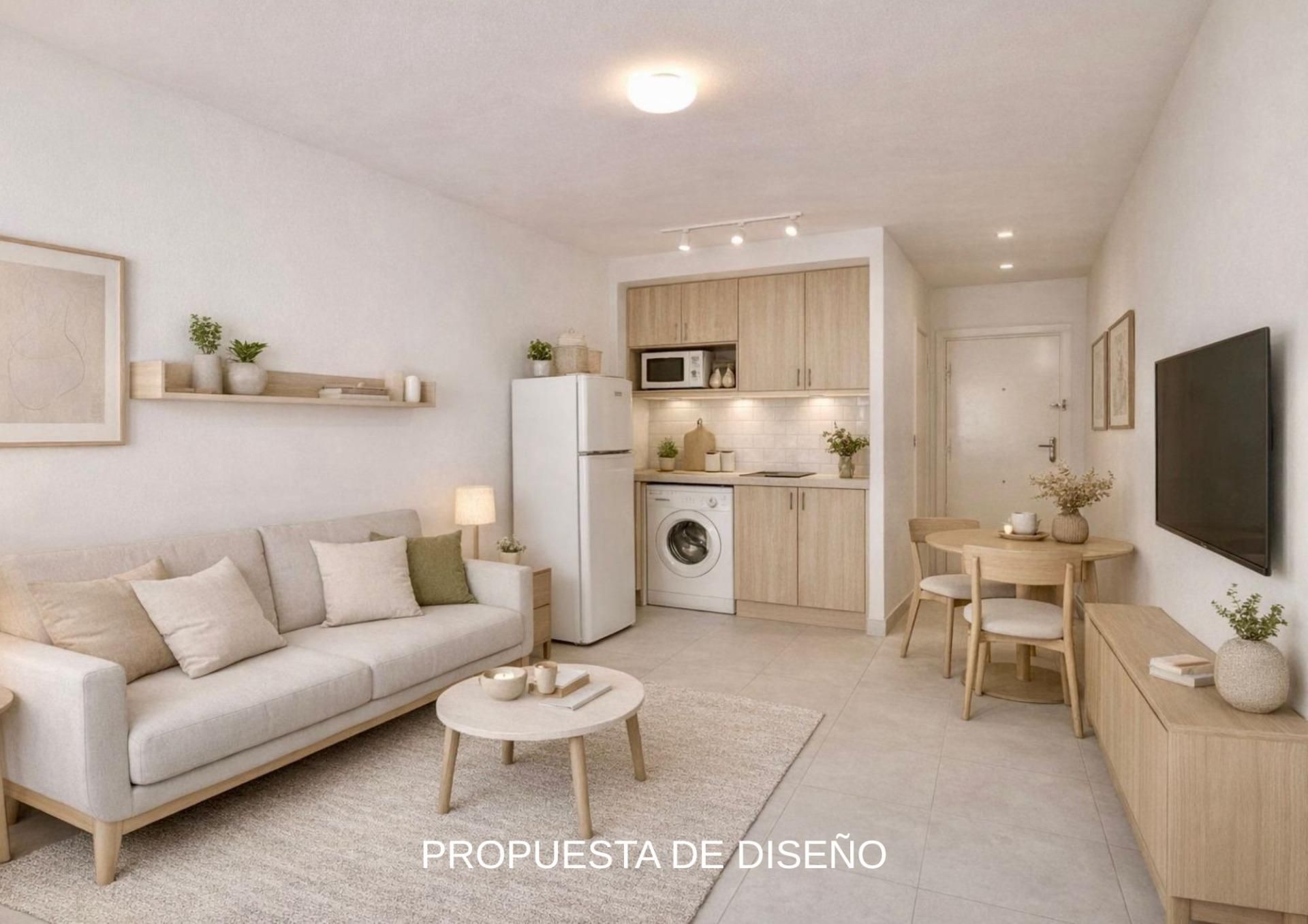 Sala d'estar de Estudi en venda en Málaga Capital