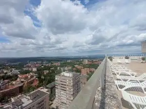 Terrace of Apartments for rent in Madrid  with Air Conditioner, Heating and Parquet flooring