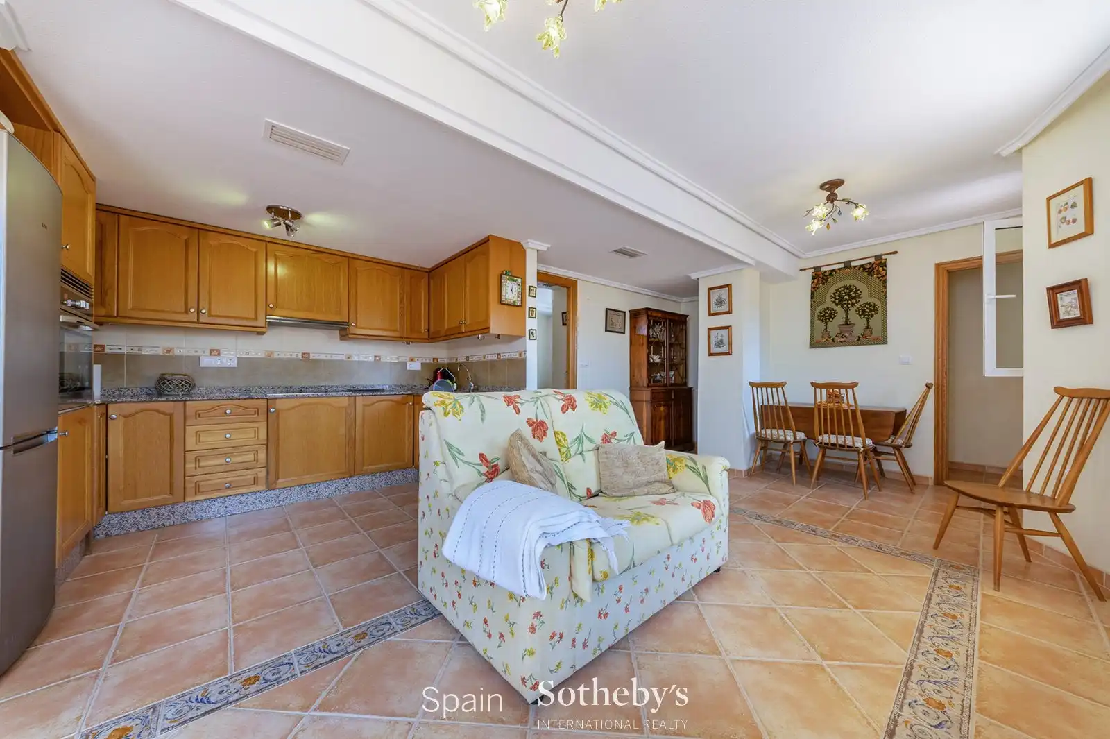Cocina de Casa o chalet en venta en Pilar de la Horadada con Aire acondicionado, Calefacción y Jardín privado