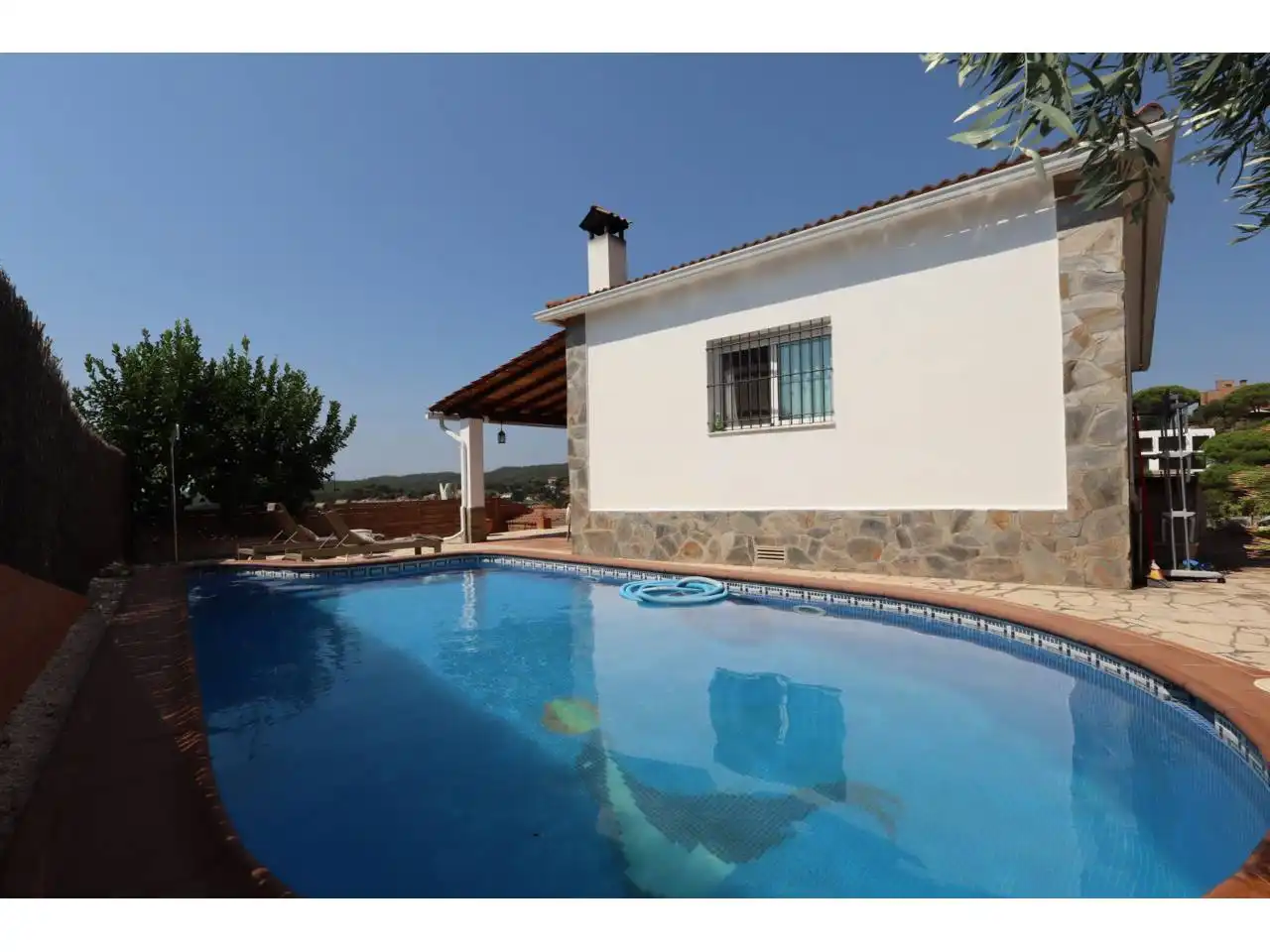 Swimming pool of Houses for sale in Lloret de Mar  with Heating, Private garden and Parquet flooring