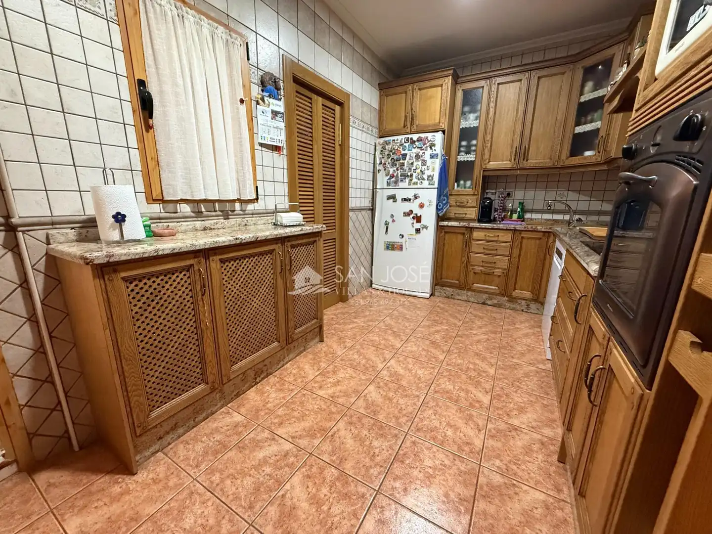 Cuina de Casa o xalet en venda en Aspe amb Aire condicionat, Terrassa i Traster