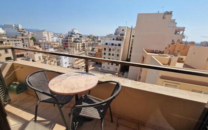 Terrassa de Apartament en venda en  Palma de Mallorca amb Terrassa i Balcó