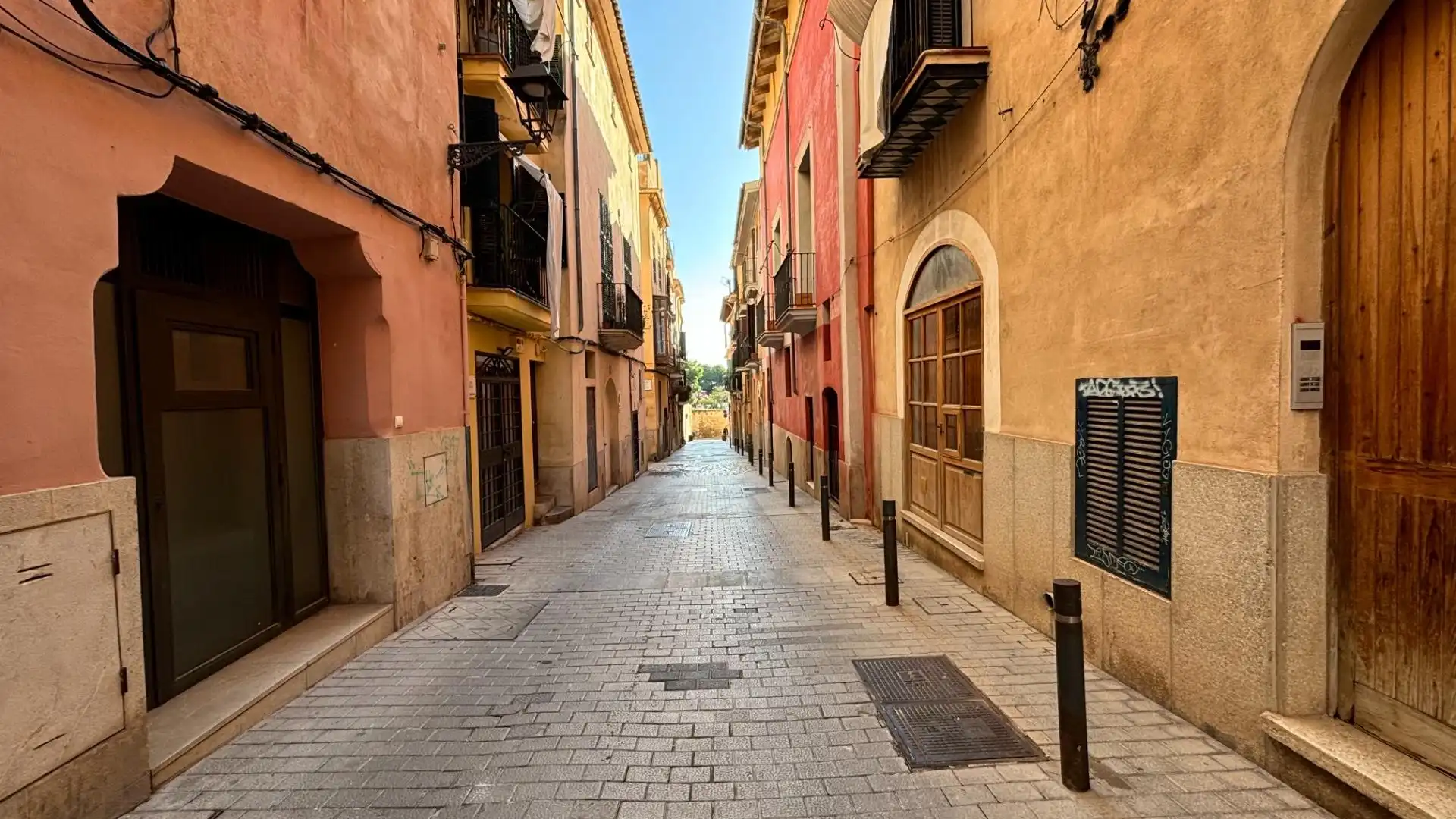 Vista exterior de Piso en venta en  Palma de Mallorca con Aire acondicionado, Parquet y Balcón
