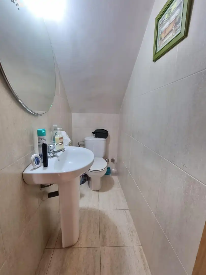 Badezimmer von Maisonette zum Verkauf in Tossa de Mar mit Heizung und Balkon