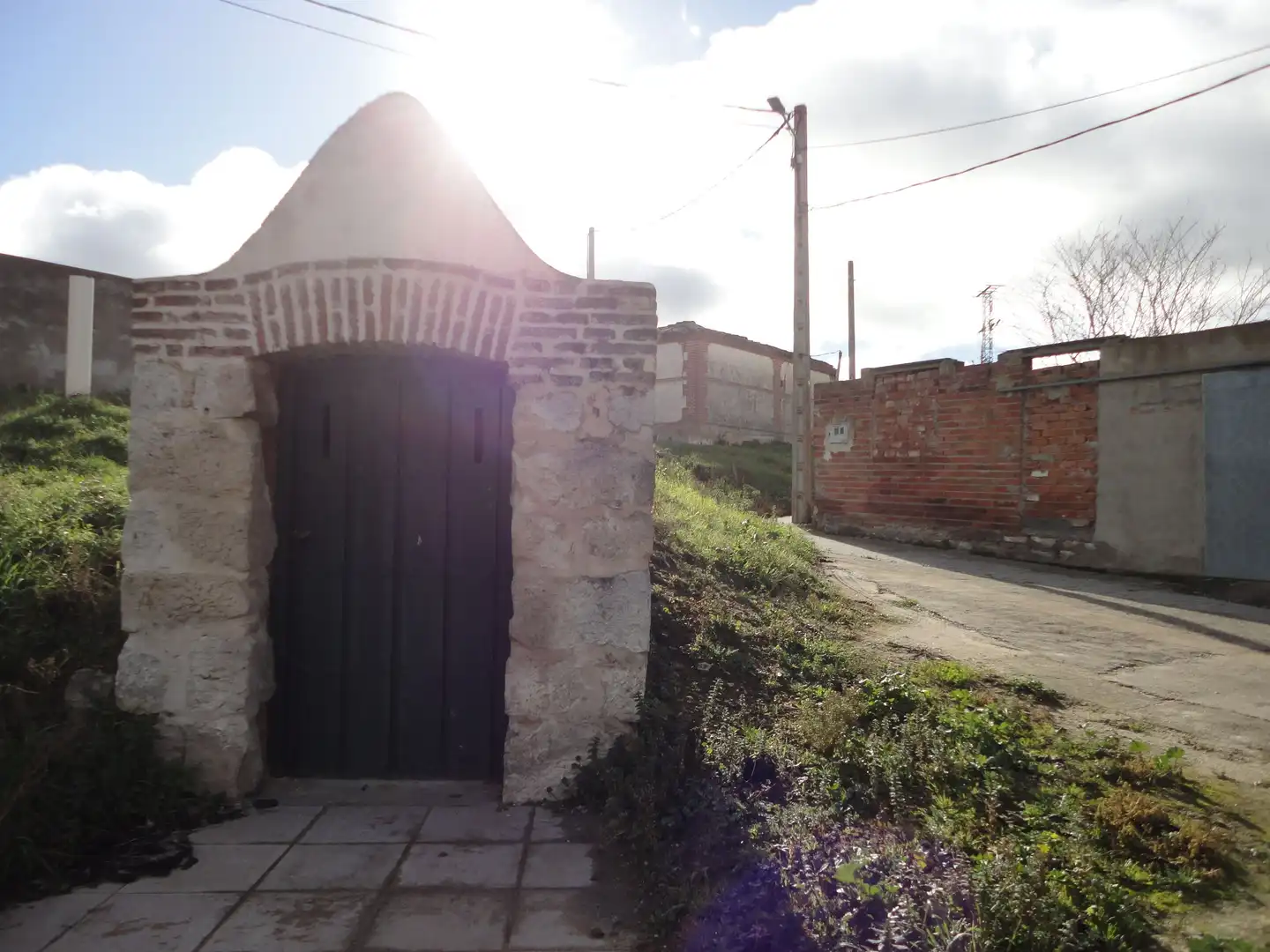 Vista exterior de Casa o chalet en venta en Alcazarén