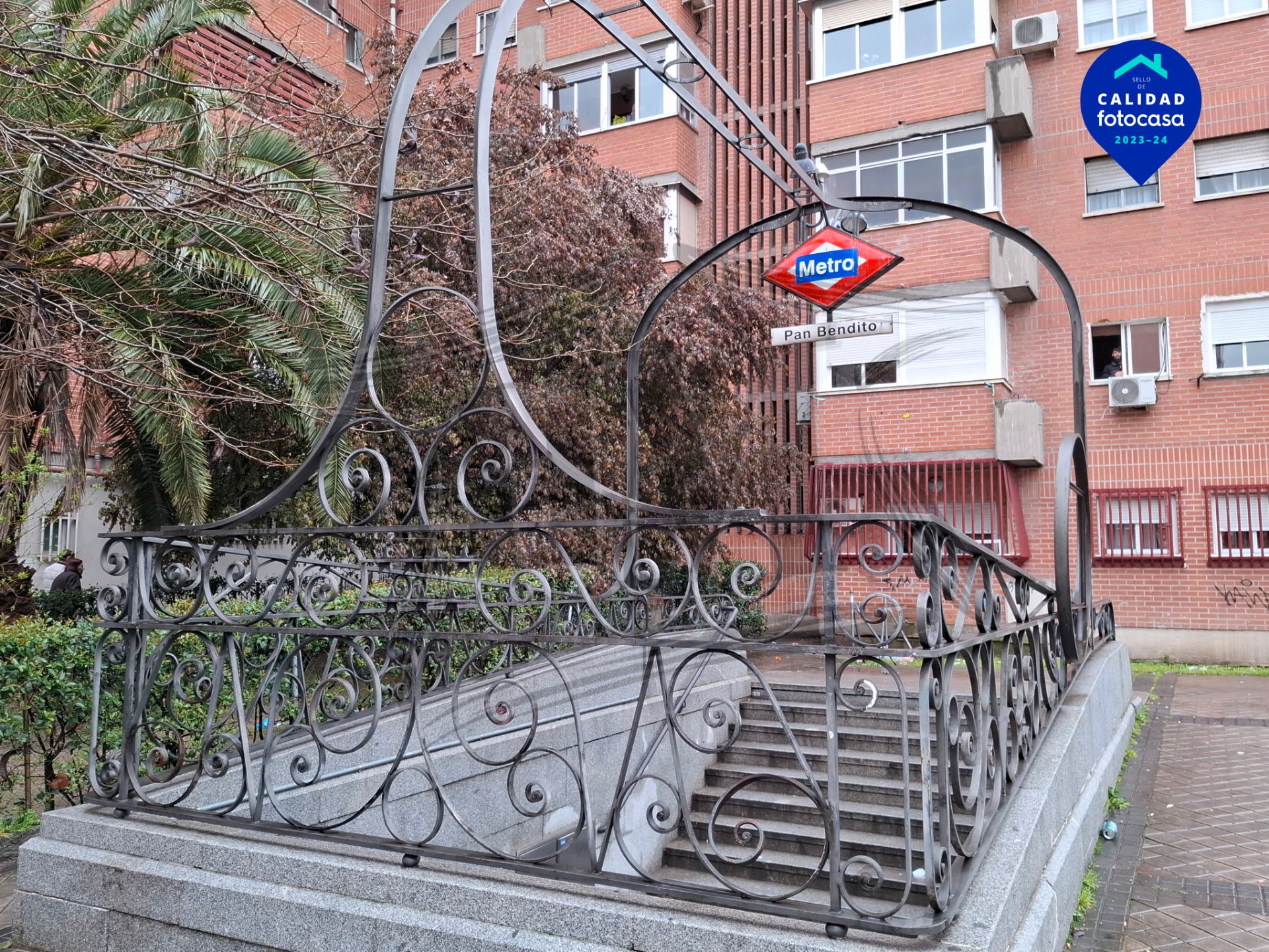 Exterior view of Flat for sale in  Madrid Capital  with Air Conditioner, Heating and Parquet flooring