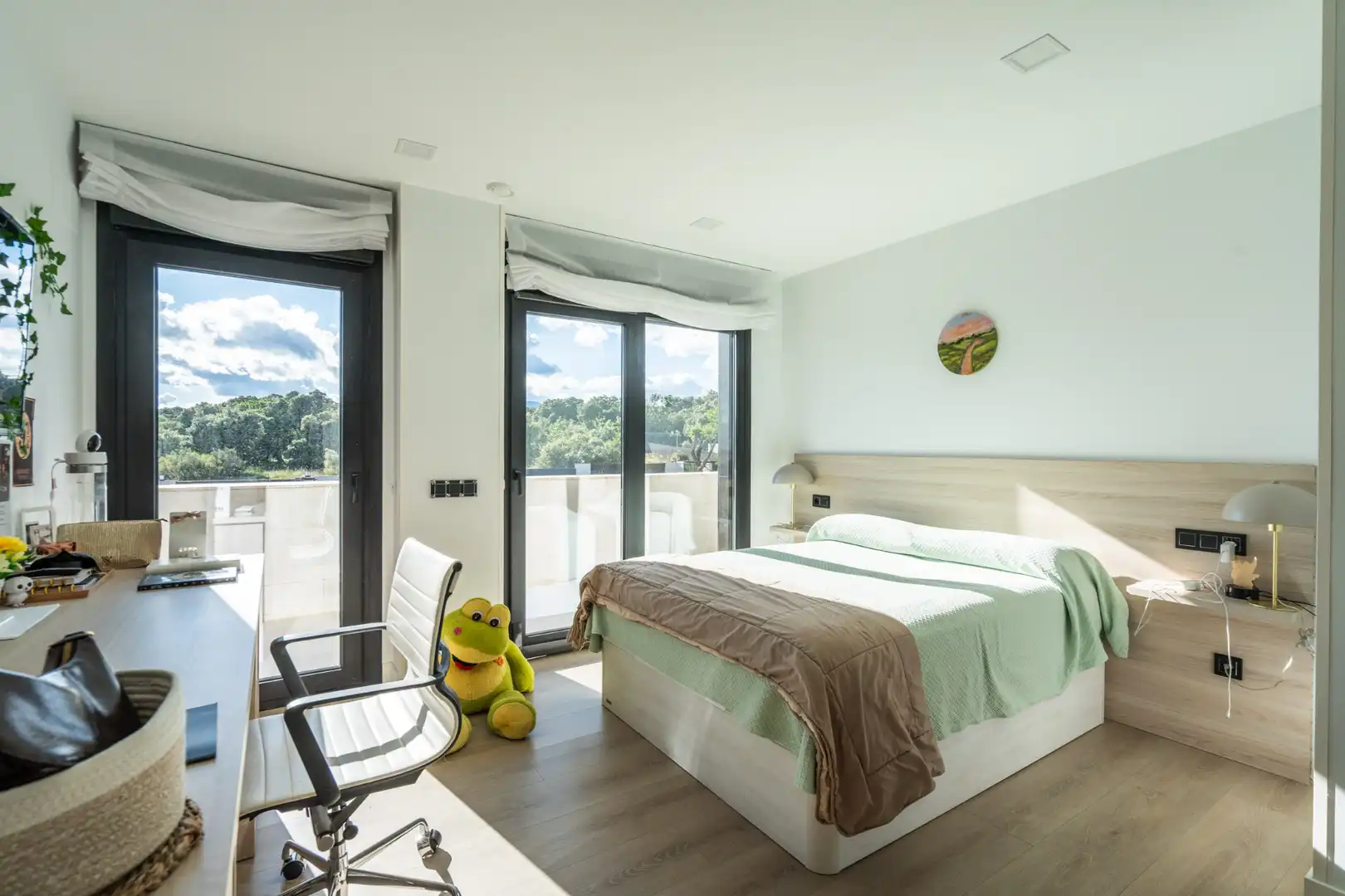 Bedroom of Houses for sale in Colmenarejo  with Air Conditioner, Heating and Private garden