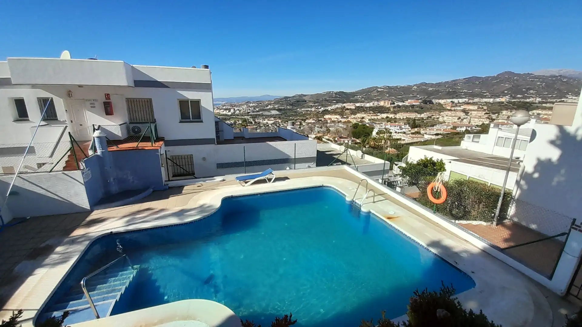Swimming pool of Flat for sale in Torrox  with Air Conditioner, Heating and Terrace