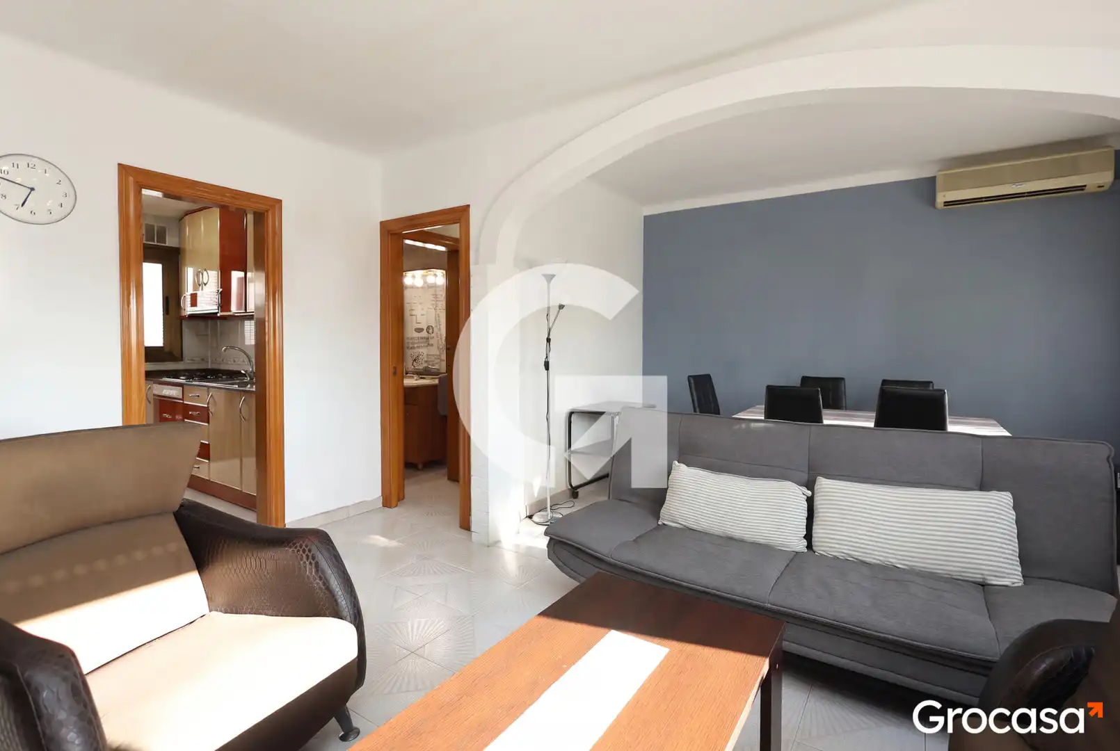 Sala de estar de Piso en venta en Rubí con Horno