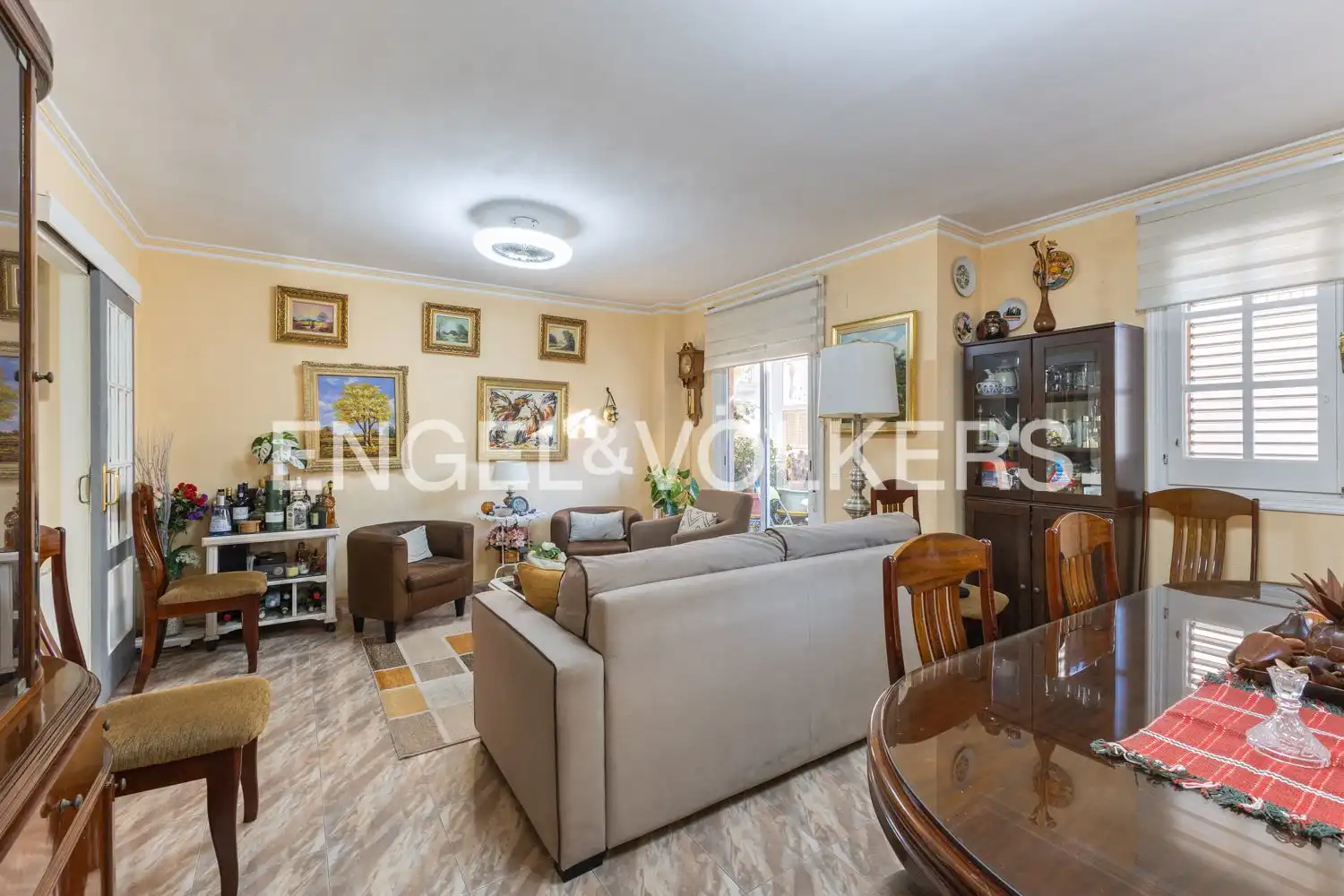 Living room of Flat for sale in El Puig de Santa Maria  with Heating and Balcony