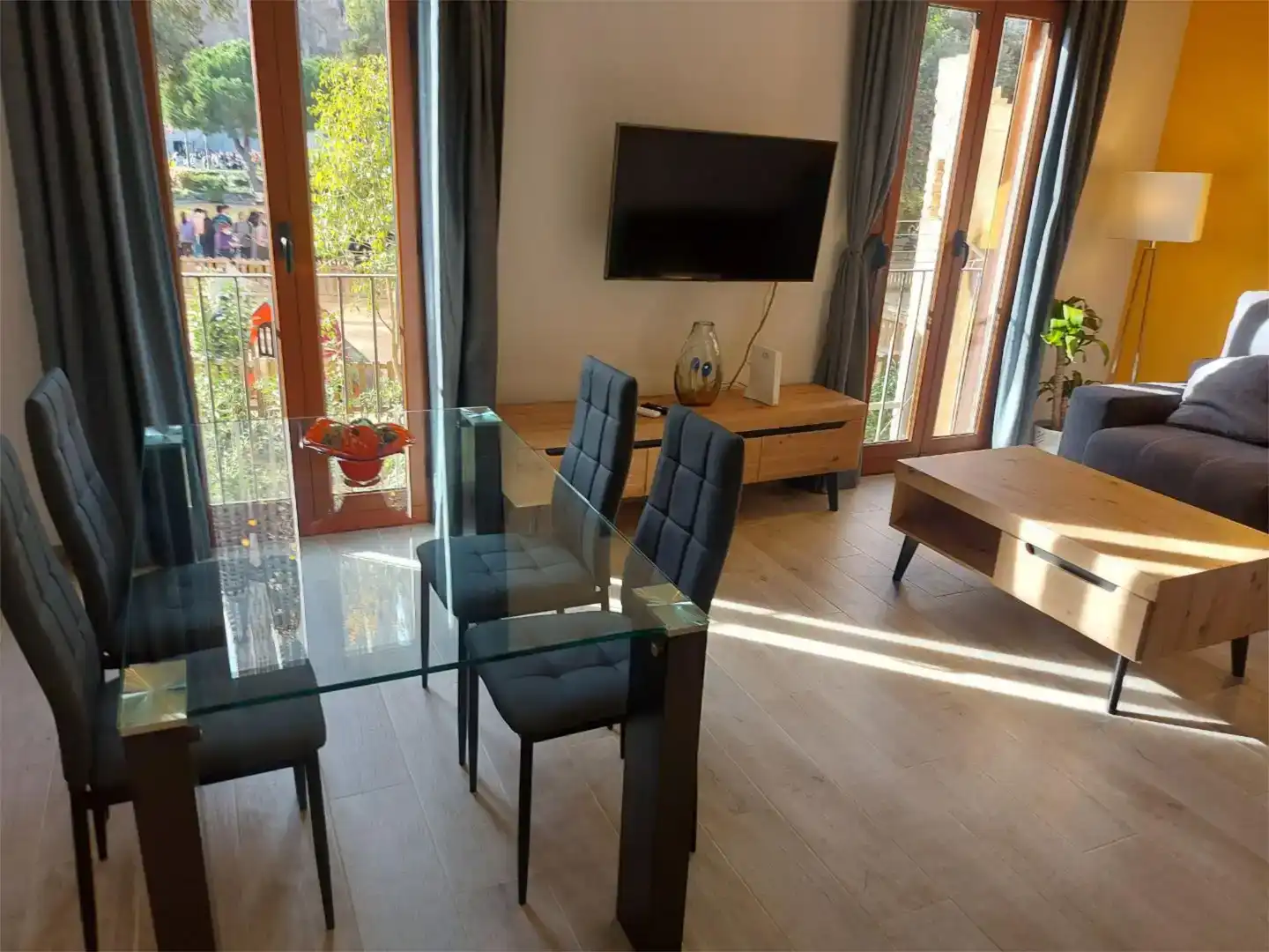 Dining room of Flat for rent in  Barcelona Capital