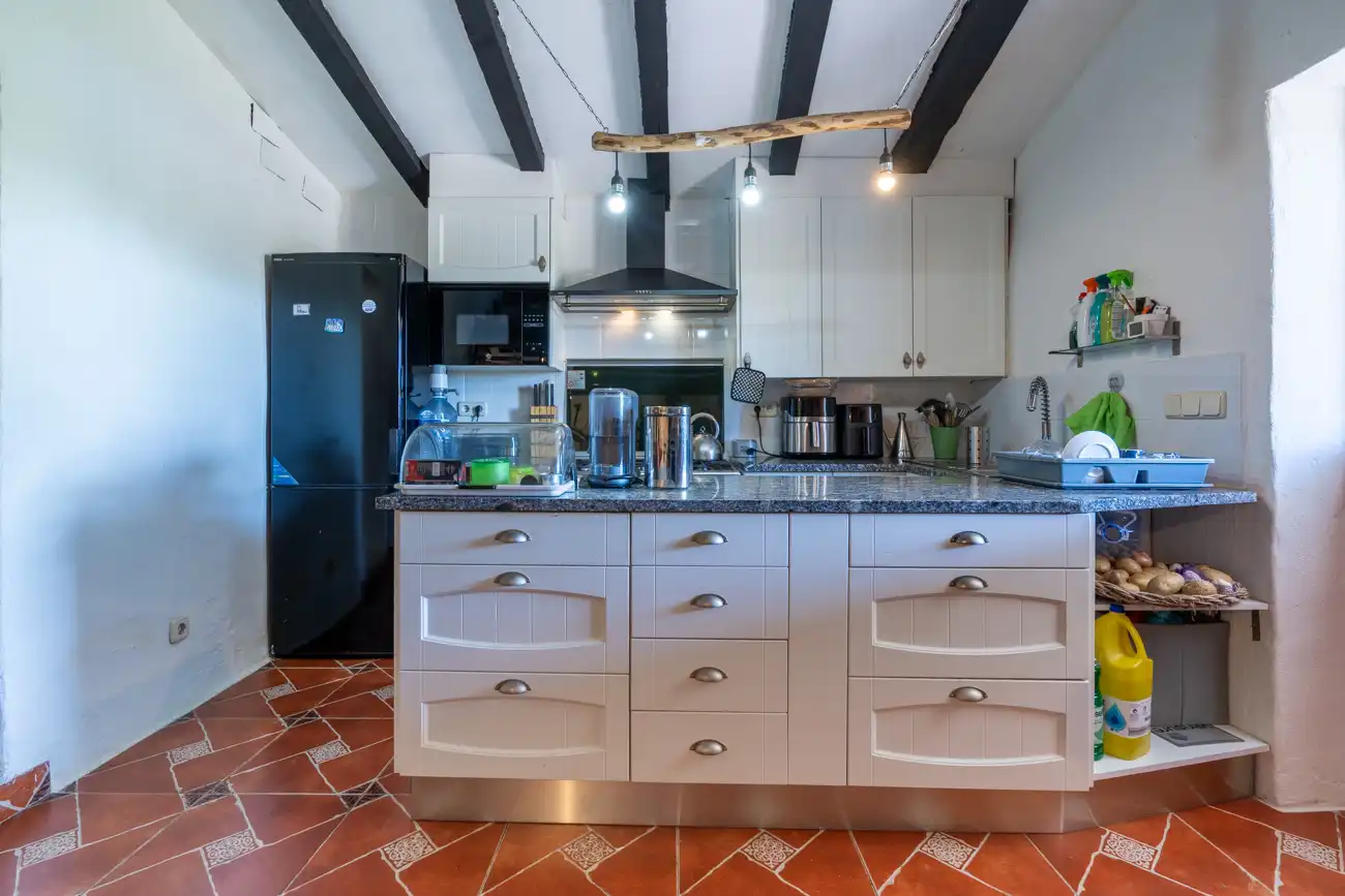 Cocina de Finca rústica en venta en Roquetes con Amueblado