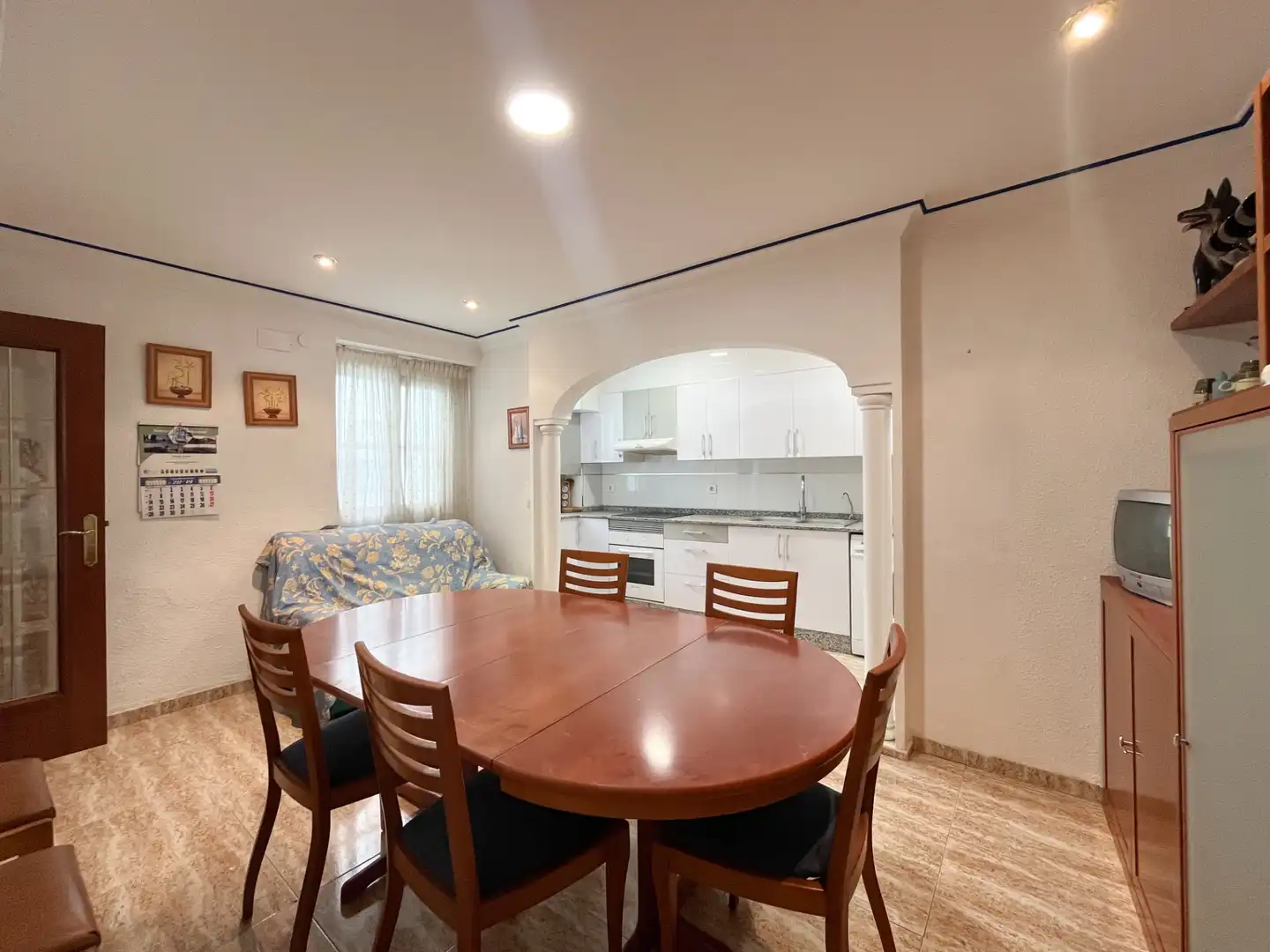 Comedor de Piso en venta en Sagunto / Sagunt con Aire acondicionado, Amueblado y Horno