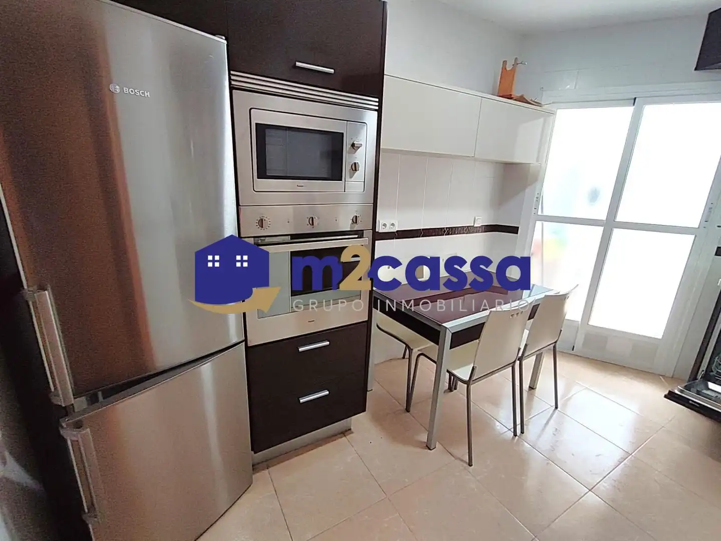 Küche von Wohnung zum Verkauf in Lorca mit Klimaanlage und Abstellraum
