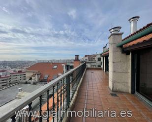 Exterior view of Attic for sale in Vigo   with Heating, Parquet flooring and Terrace