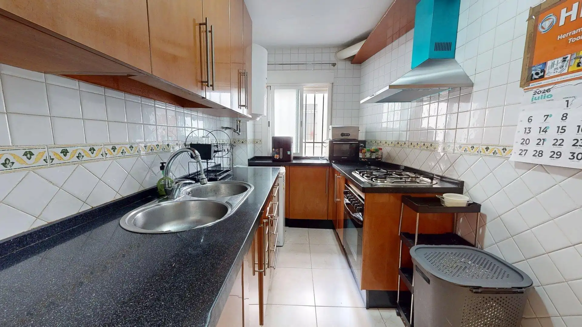 Kitchen of Flat for sale in Córdoba  with Air Conditioner, Terrace and Storage room