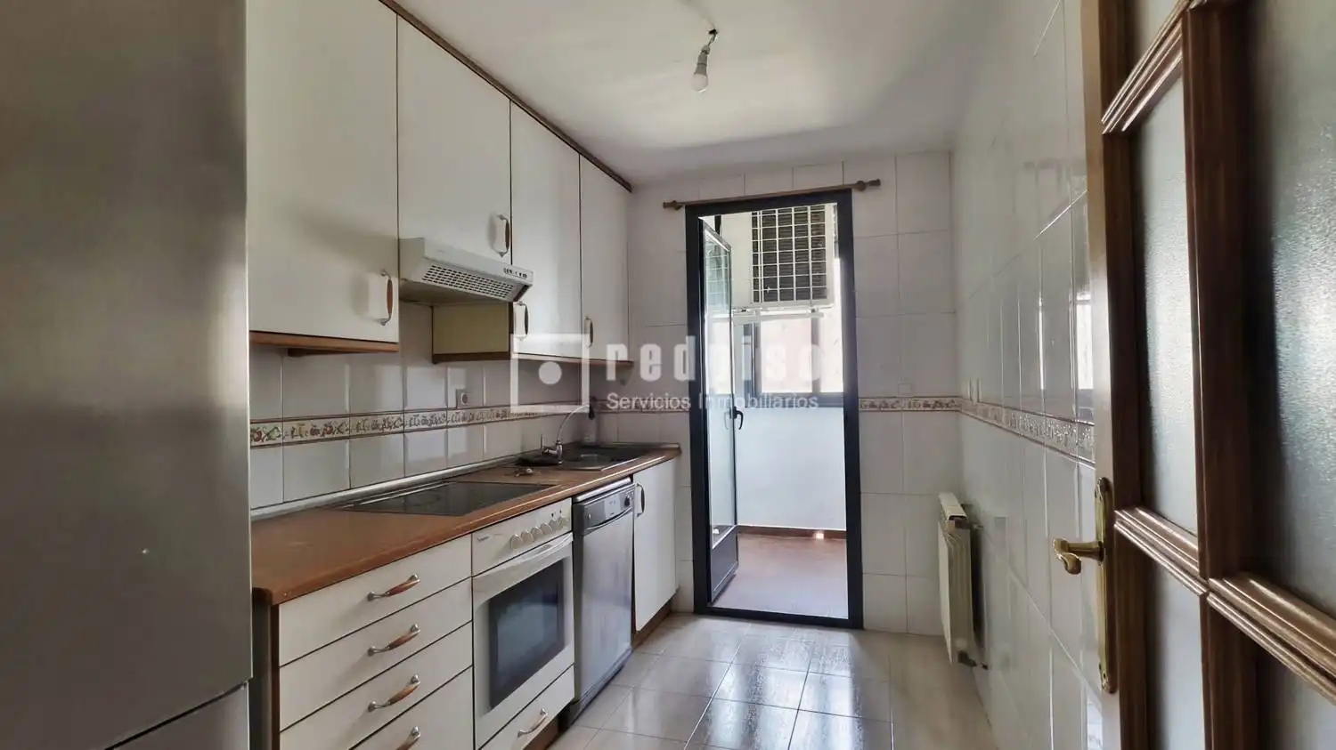 Kitchen of Flat for sale in Madrid  with Air Conditioner, Heating and Private garden