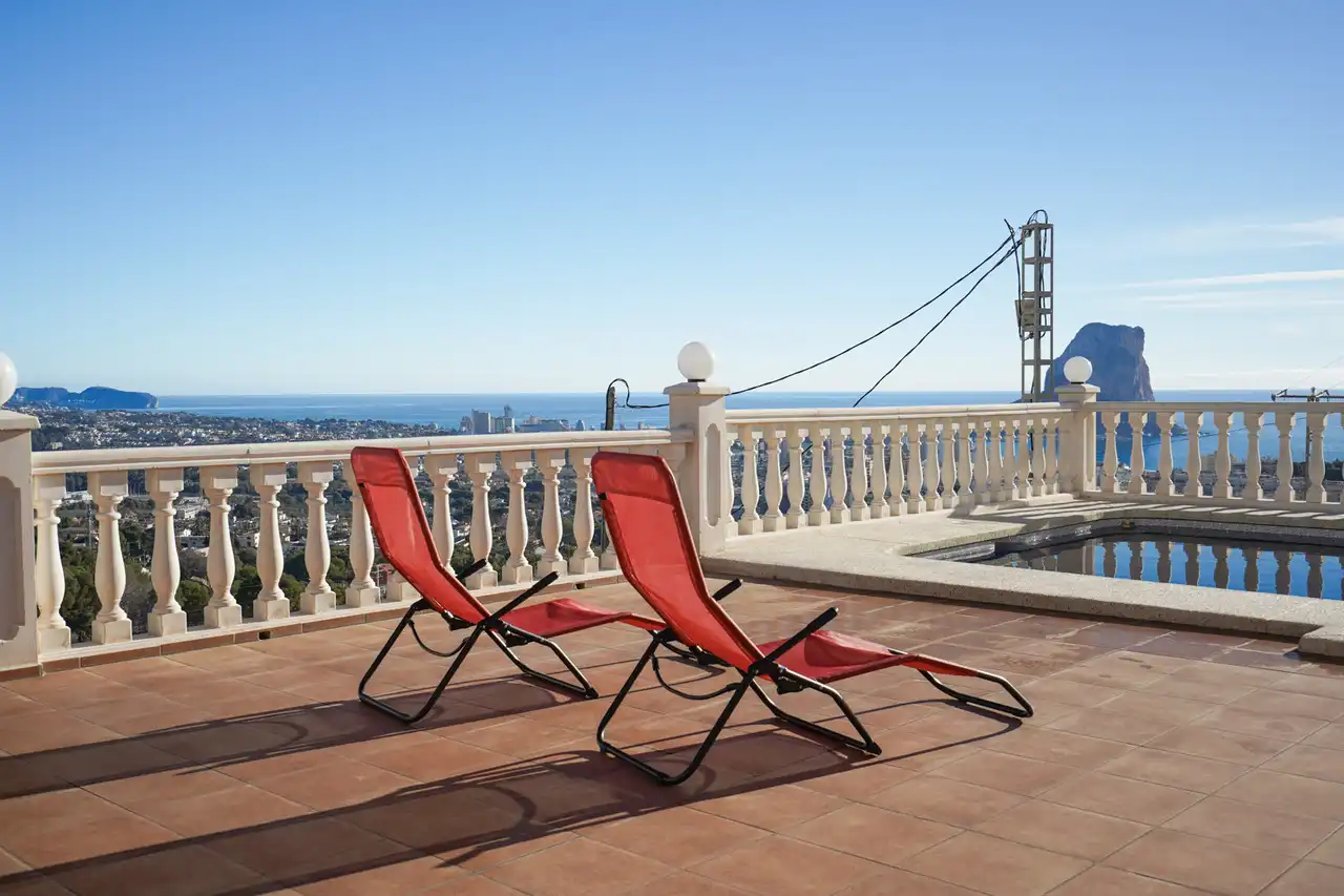 Terraza de Casa o chalet en venta en Calpe / Calp con Terraza y Trastero
