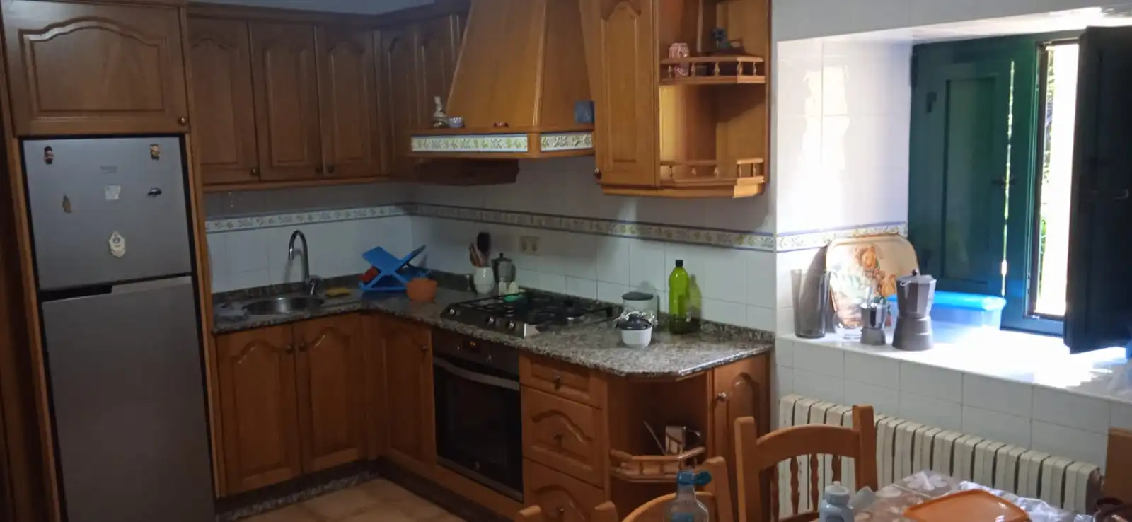 Cuina de Casa o xalet de lloguer en Valdoviño amb Calefacció, Jardí privat i Parquet