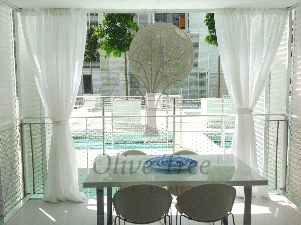 Terrassa de Apartament de lloguer en Eivissa amb Piscina