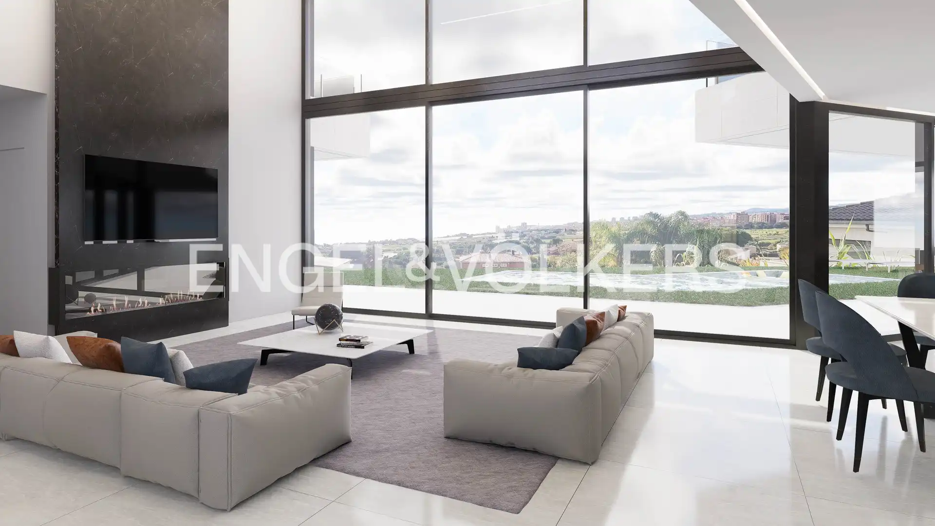Living room of Houses for sale in Mataró  with Air Conditioner, Heating and Private garden