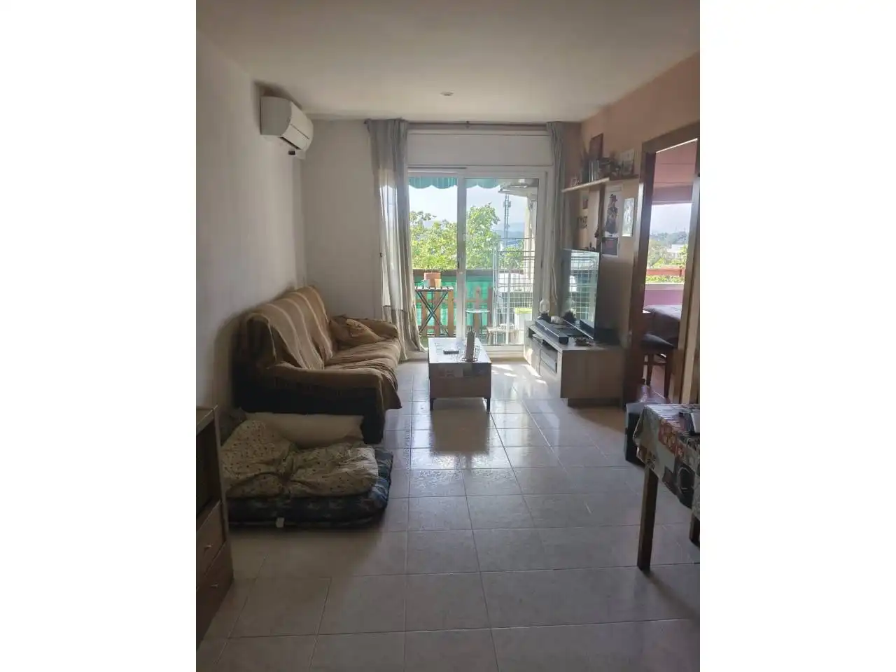 Living room of Flat for sale in Caldes de Montbui  with Air Conditioner and Balcony