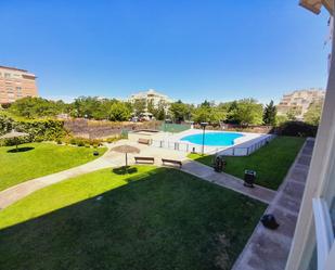 Swimming pool of Study to rent in  Madrid Capital  with Air Conditioner and Swimming Pool