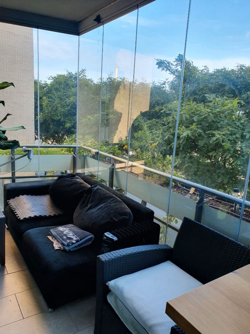 Balcony of Flat for sale in Sant Adrià de Besòs  with Air Conditioner, Heating and Parquet flooring