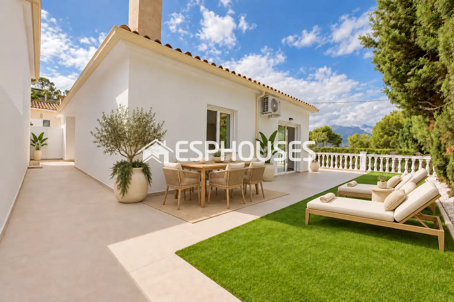 Terrasse von Erdgeschoss zum Verkauf in L'Albir