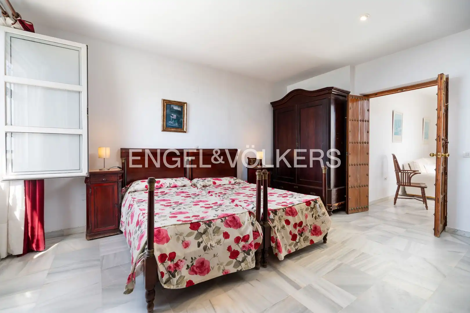 Bedroom of Houses for sale in Sanlúcar de Barrameda  with Air Conditioner, Heating and Private garden