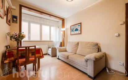 Living room of Flat for sale in  Barcelona Capital  with Air Conditioner and Furnished